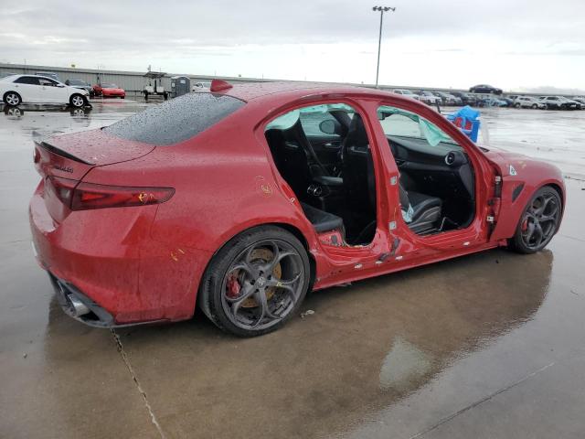 2019 Alfa Romeo Giulia VIN ZARFAMEV2K7604376 Copart auction photo, side damage thumbnail 3