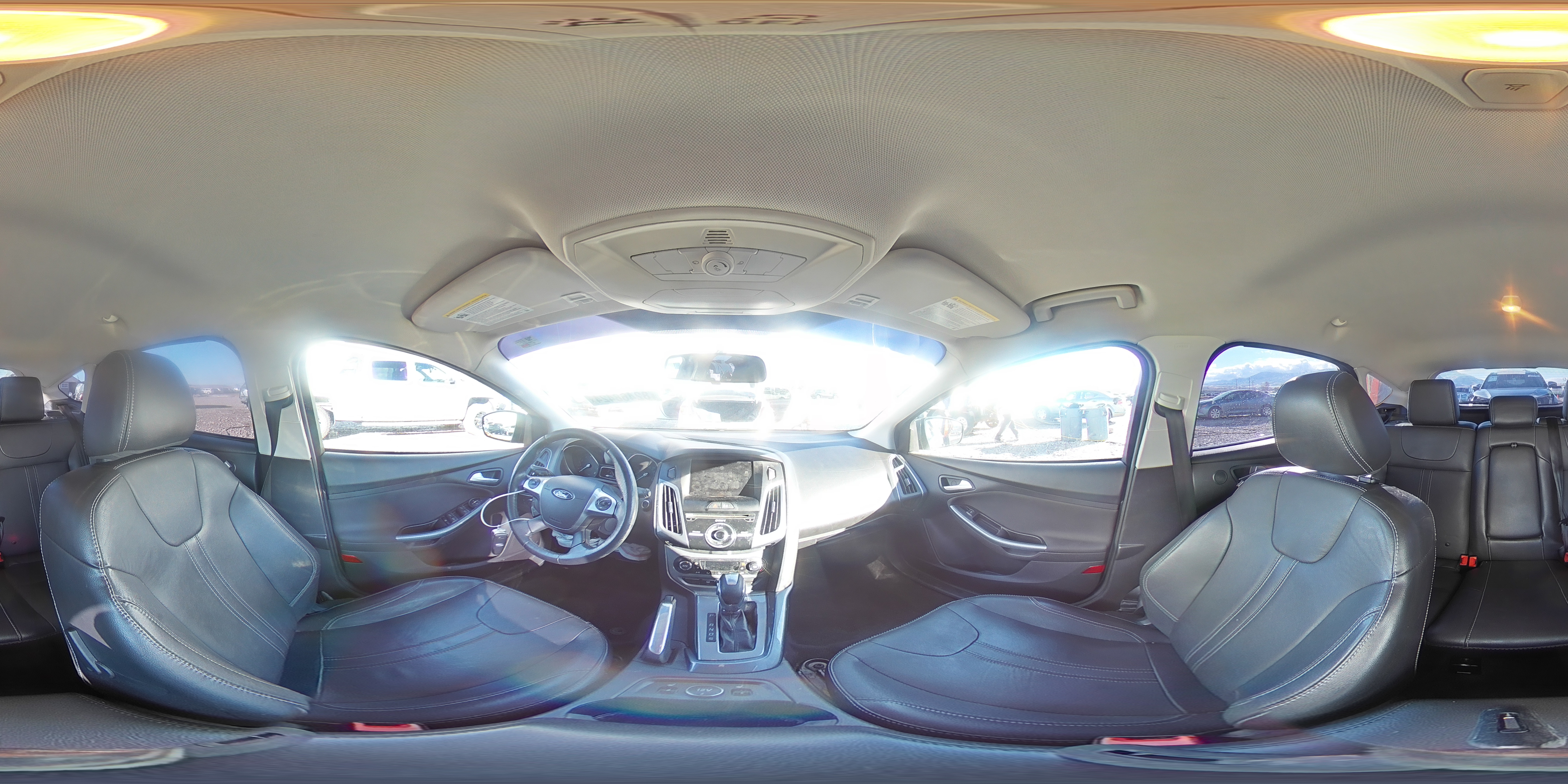 2014 Ford Focus VIN 1FADP3N28EL168537 Copart auction photo, front end damage thumbnail 14