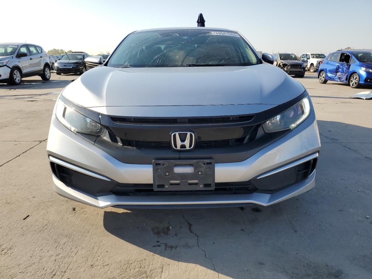 2021 Honda Civic VIN 2HGFC2F62MH503198 Copart auction photo, rear end damage thumbnail 5