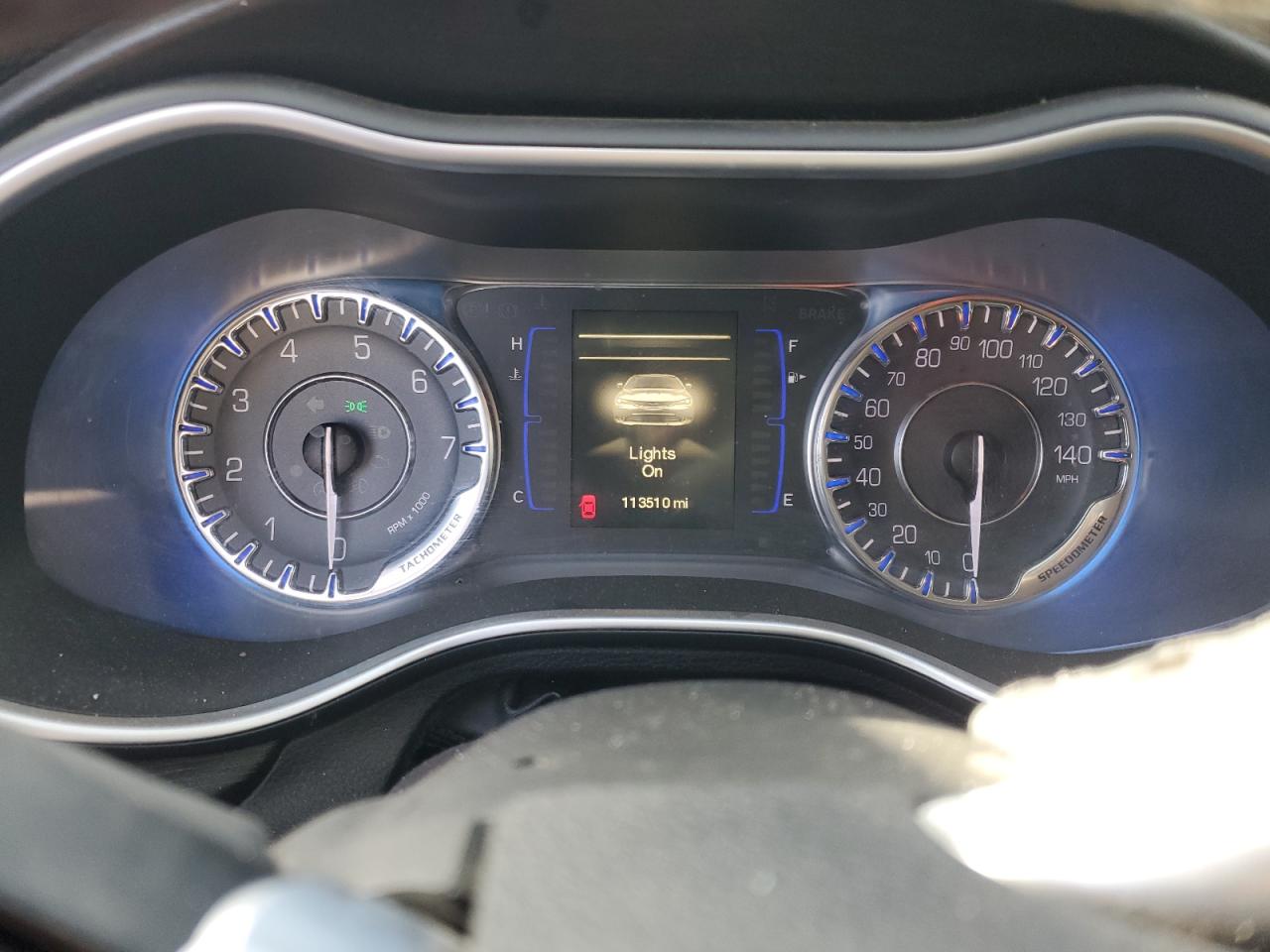 2015 Chrysler 200 VIN 1C3CCCAB6FN602665 Copart auction photo, rear end damage thumbnail 9