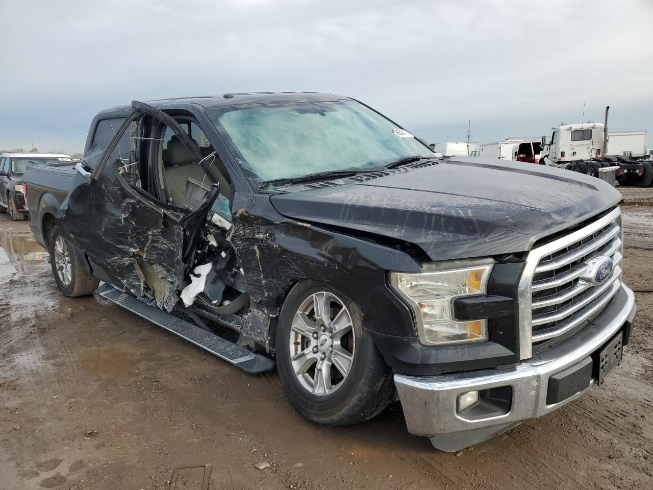 2015 Ford F-150 VIN 1FTEW1CP6FKD66951 Copart auction photo, all over / undercarriage damage thumbnail 4