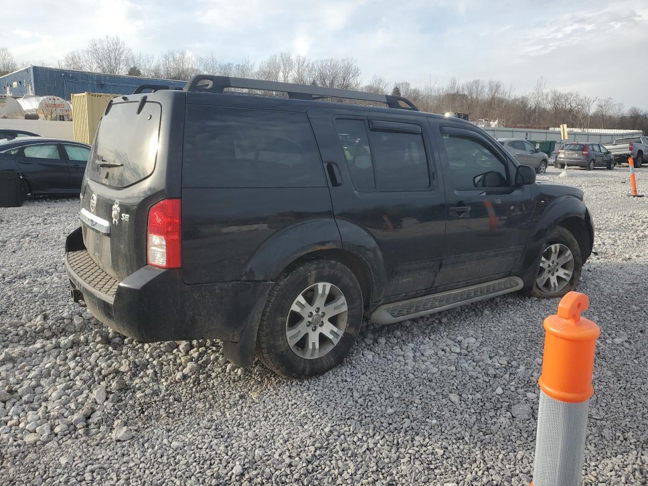 2010 Nissan Pathfinder VIN 5N1AR1NB5AC600440 Copart auction photo, rear end / undercarriage damage thumbnail 3