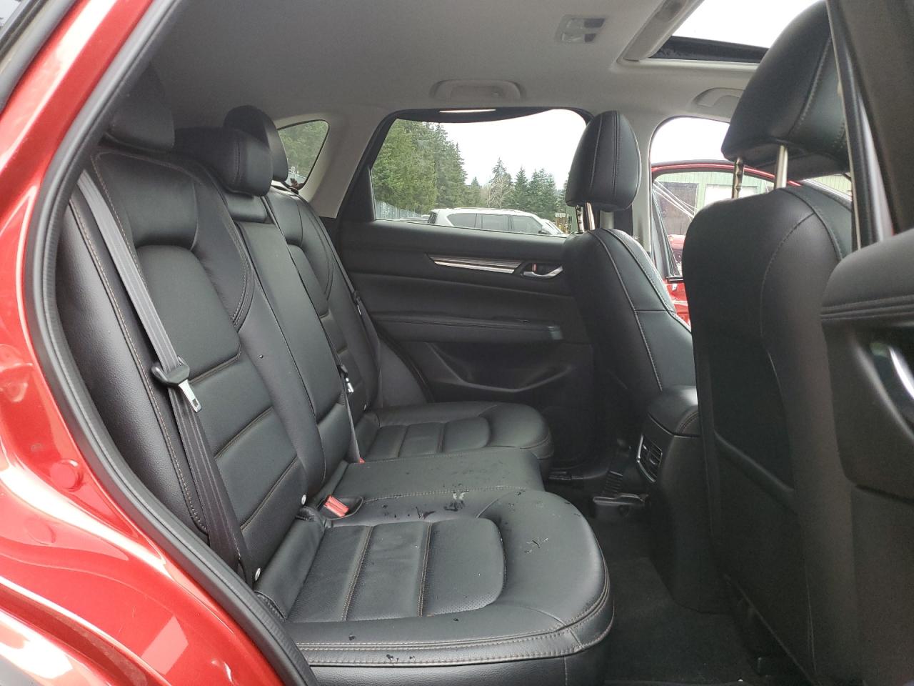 2021 Mazda CX-5 VIN JM3KFBDM2M1403811 Copart auction photo, side / front end damage thumbnail 11
