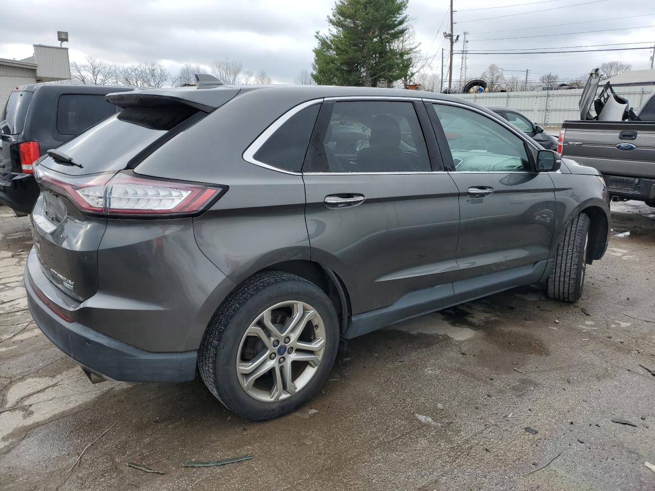 2016 Ford Edge VIN 2FMPK4K97GBB23181 Copart auction photo, front end damage thumbnail 3