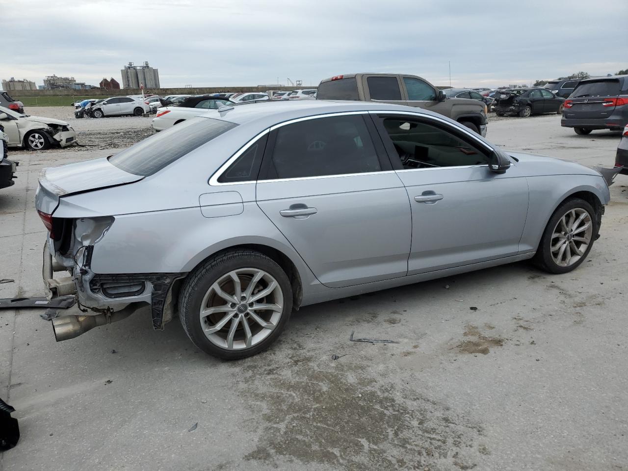 2019 Audi A4 VIN WAUGMAF44KA022659 Copart auction photo, all over damage thumbnail 3
