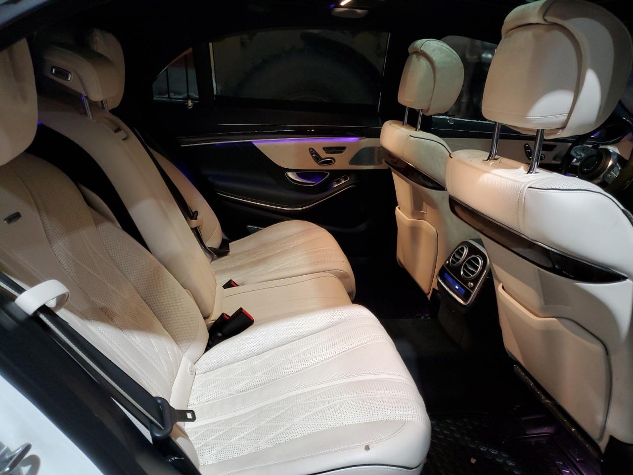 2018 Mercedes-Benz S-klasse VIN WDDUG8JB7JA400070 Copart auction photo, vandalism / minor dent/scratches damage thumbnail 10