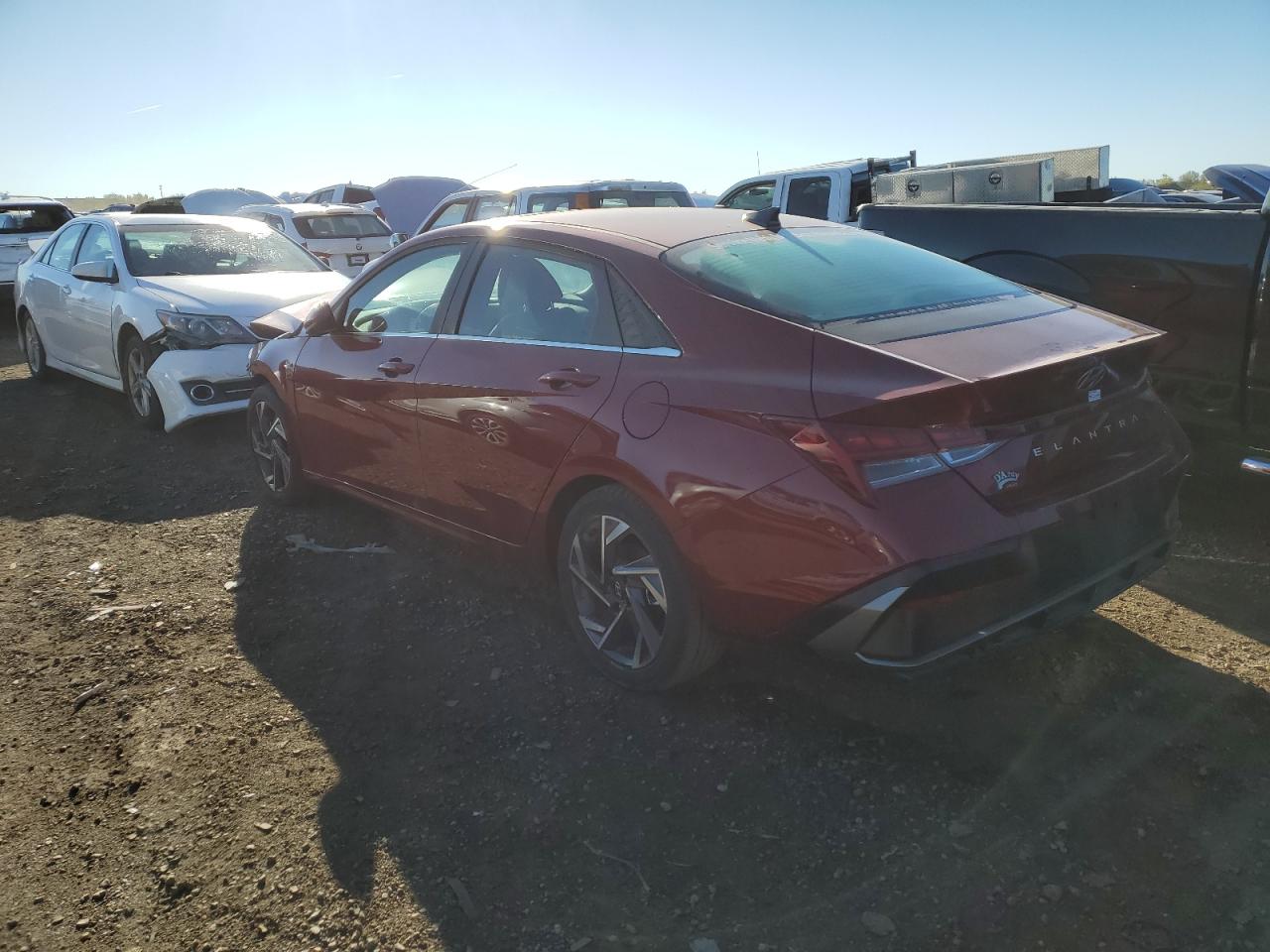 2024 Hyundai Elantra VIN KMHLS4DG8RU679586 Copart auction photo, front end damage thumbnail 2