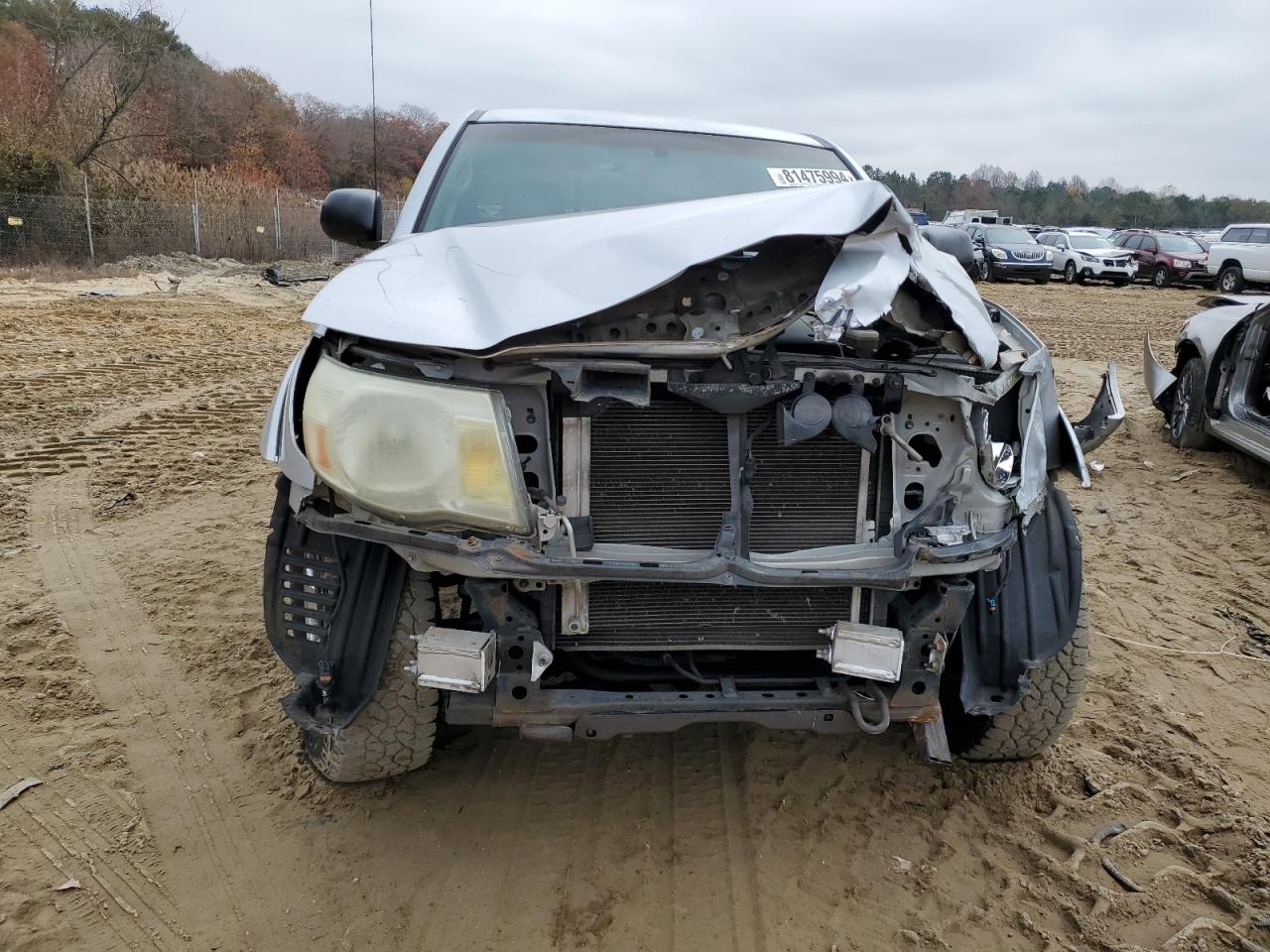 2008 Toyota Tacoma VIN 5TEJU62N68Z507131 Copart auction photo, front end / minor dent/scratches damage thumbnail 5