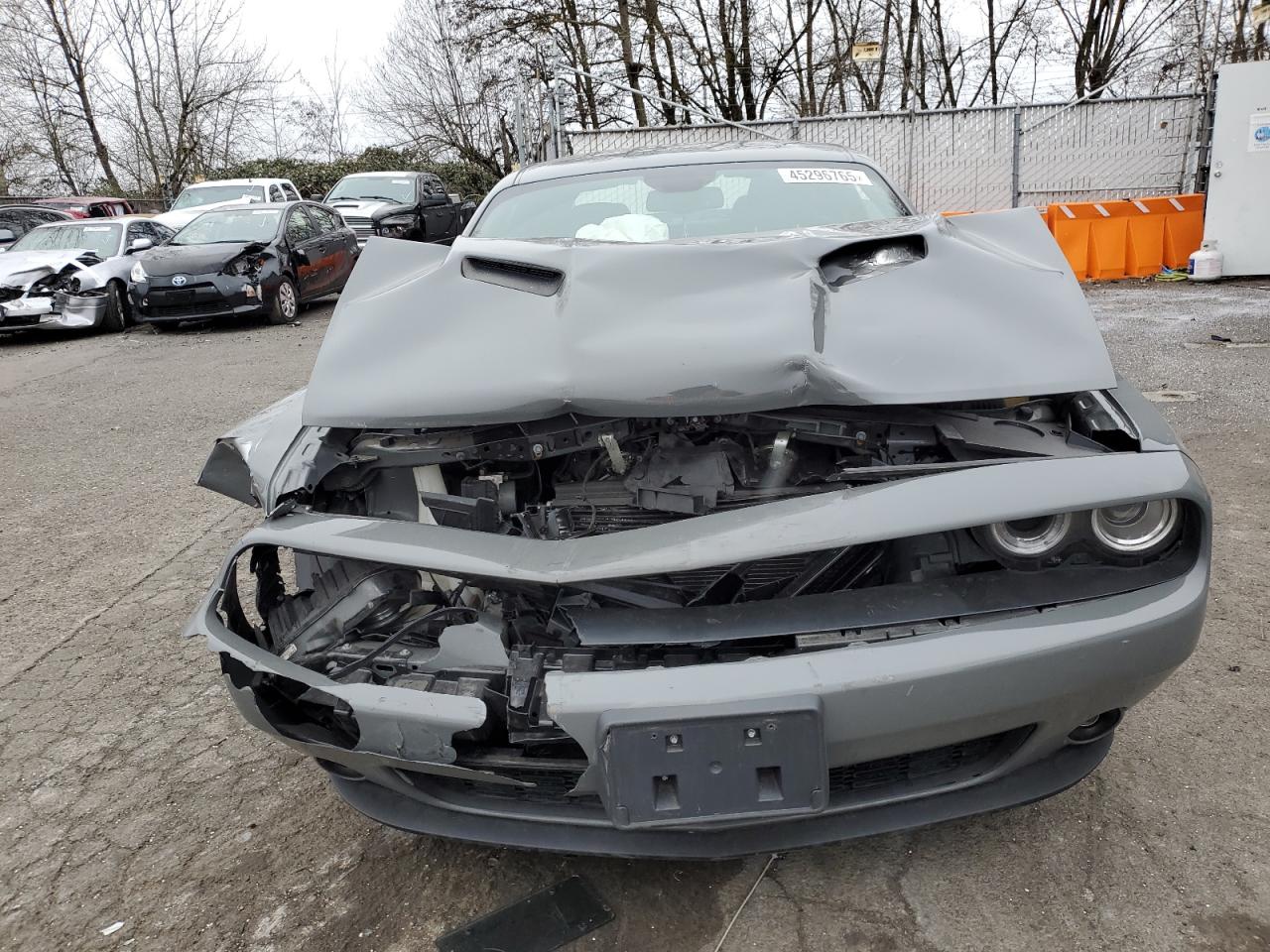 2018 Dodge Challenger VIN 2C3CDZAG4JH332705 Copart auction photo, front end / side damage thumbnail 5