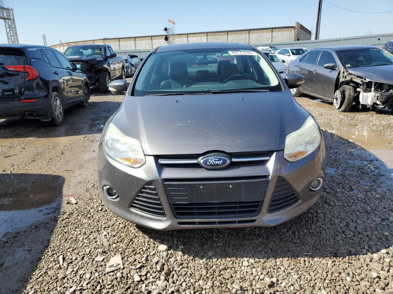 2013 Ford Focus VIN 1FADP3F26DL175693 Copart auction photo, side damage thumbnail 5