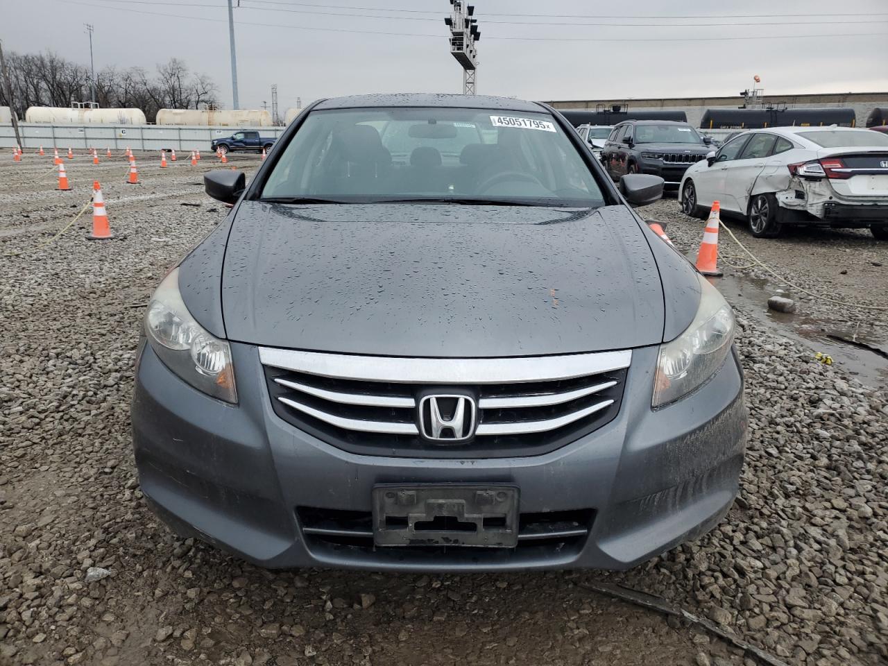 2011 Honda Accord VIN 1HGCP2F40BA017197 Copart auction photo, rear end damage thumbnail 5