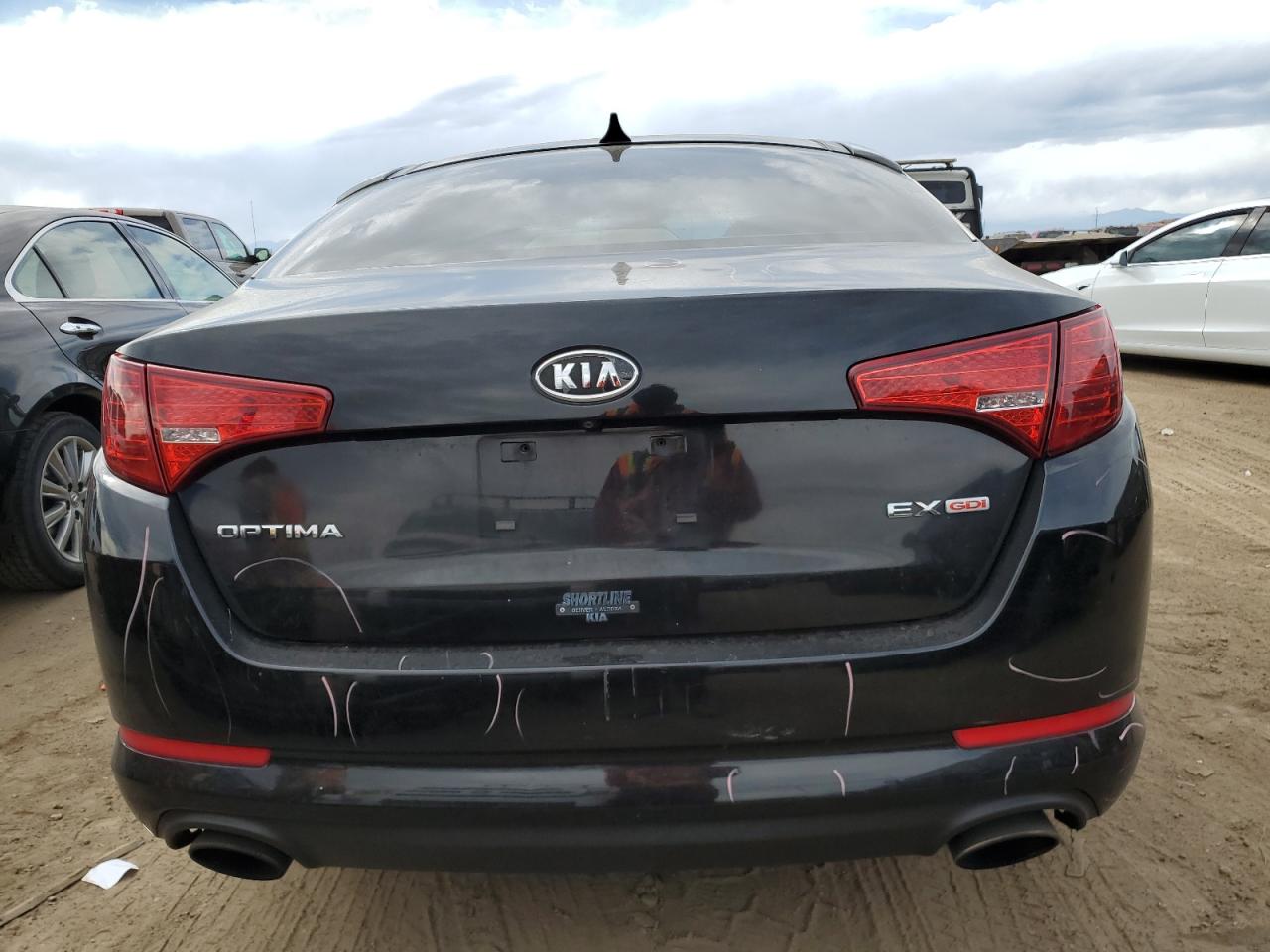2011 KIA Optima VIN KNAGN4A76B5128135 Copart auction photo, front end damage thumbnail 6