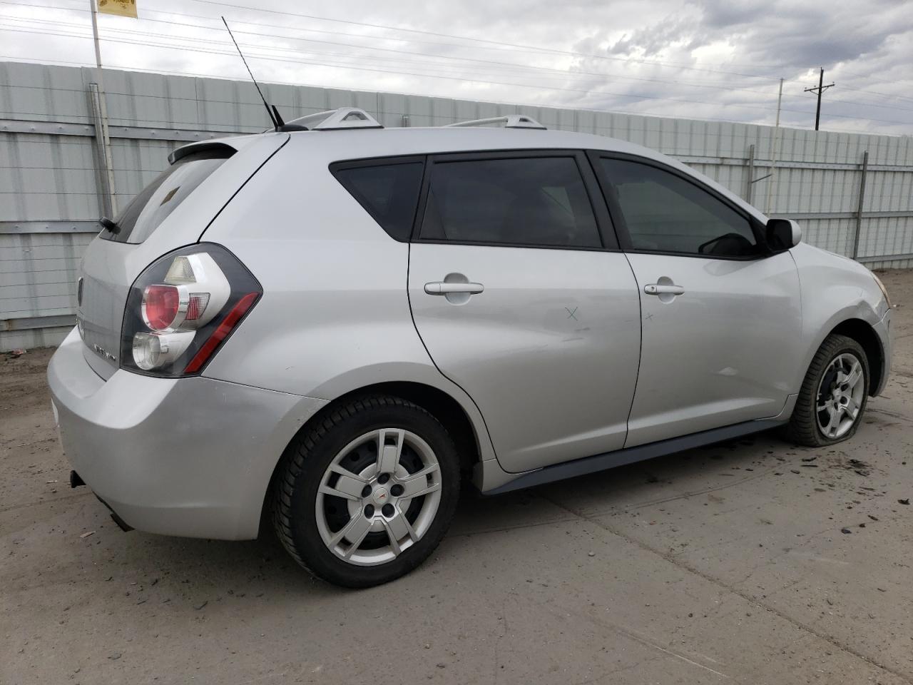 2009 Pontiac Vibe VIN 5Y2SM67059Z431593 Copart auction photo, side / hail damage thumbnail 3