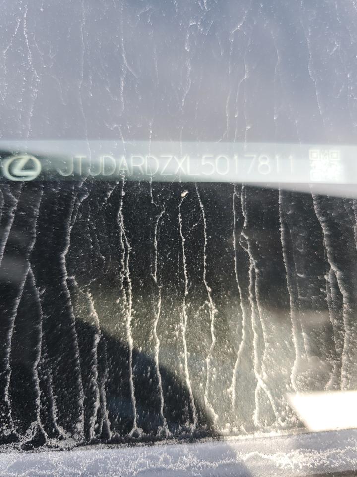 2020 Lexus NX VIN JTJDARDZXL5017811 Copart auction photo, side damage thumbnail 14