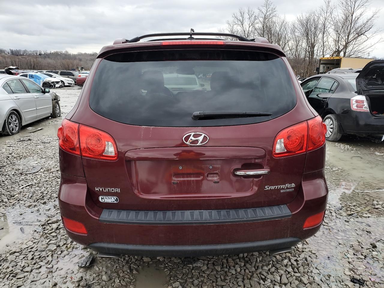 2009 Hyundai Santa Fe VIN 5NMSH13E39H307786 Copart auction photo, front end damage thumbnail 6