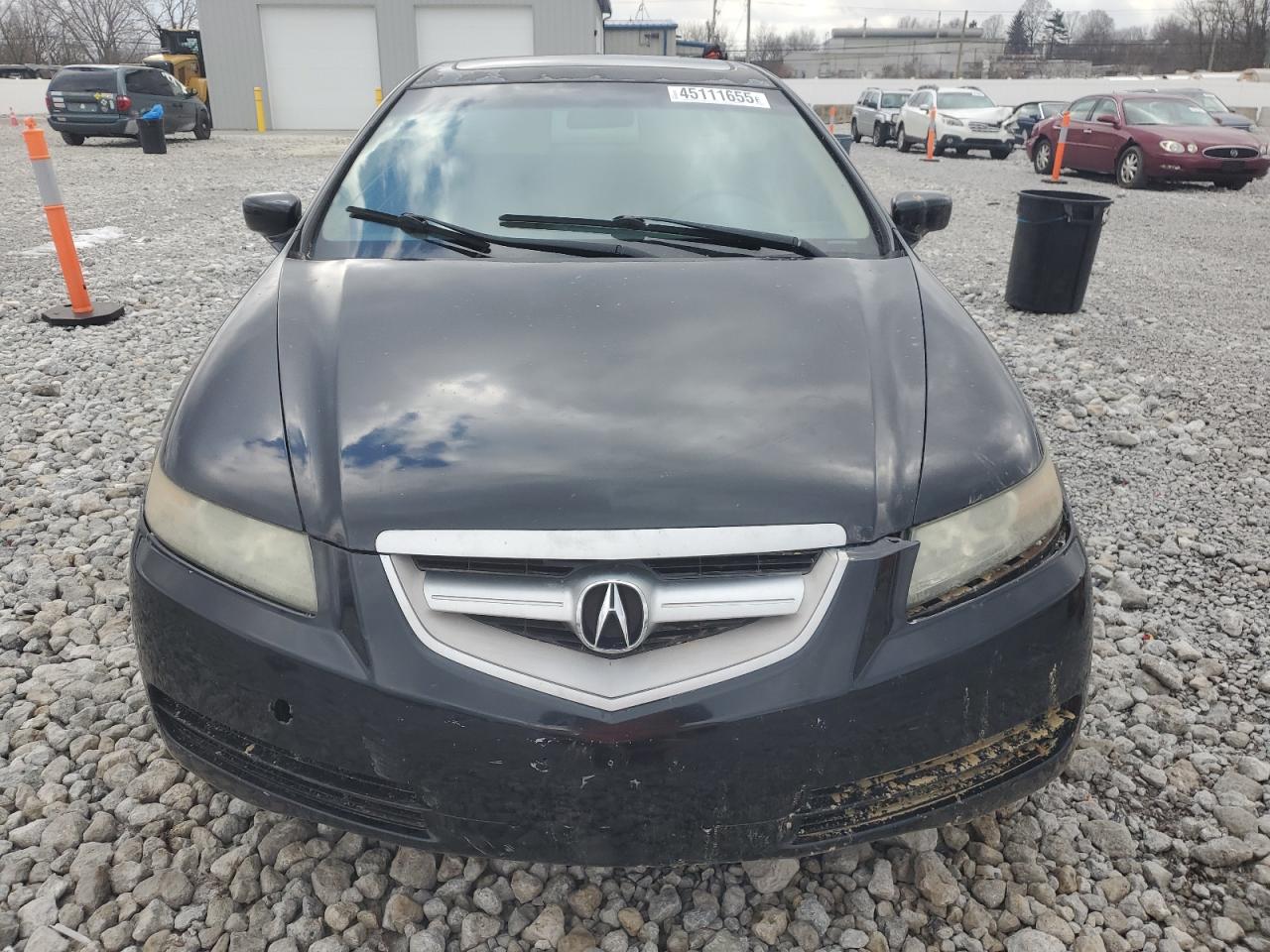 2004 Acura TL VIN 19UUA66244A040092 Copart auction photo, front end / undercarriage damage thumbnail 5