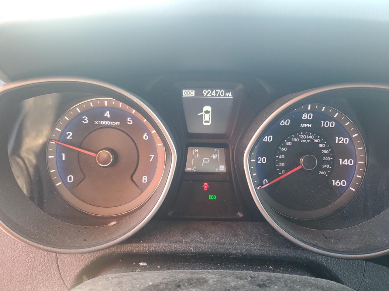 2016 Hyundai Elantra VIN KMHD35LH1GU286852 Copart auction photo, front end / rear end damage thumbnail 9