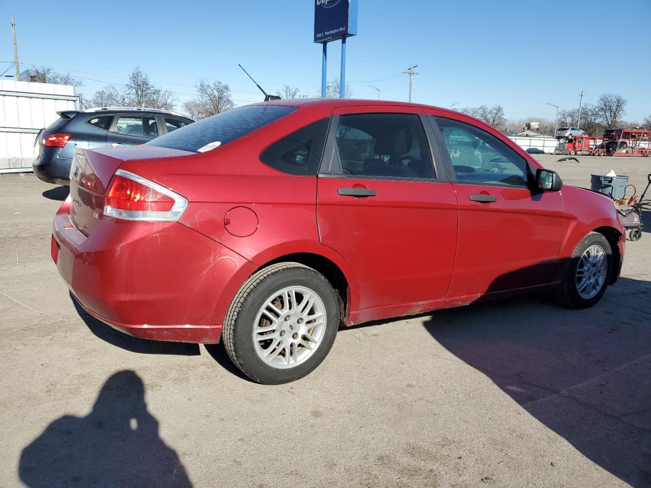 2011 Ford Focus VIN 1FAHP3FN5BW188653 Copart auction photo, front end damage thumbnail 3