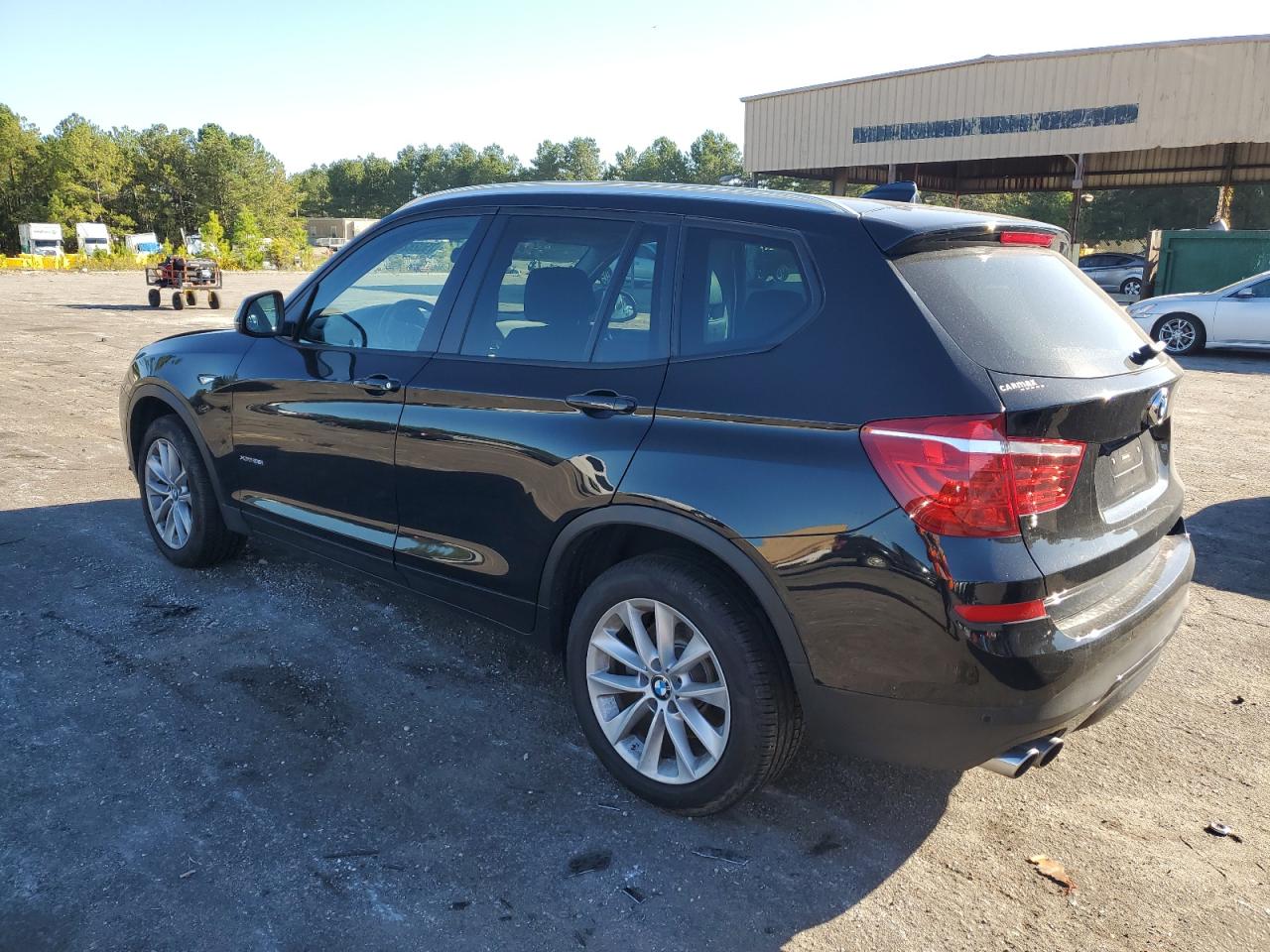2017 BMW X3 VIN 5UXWX9C59H0T12023 Copart auction photo, front end damage thumbnail 2