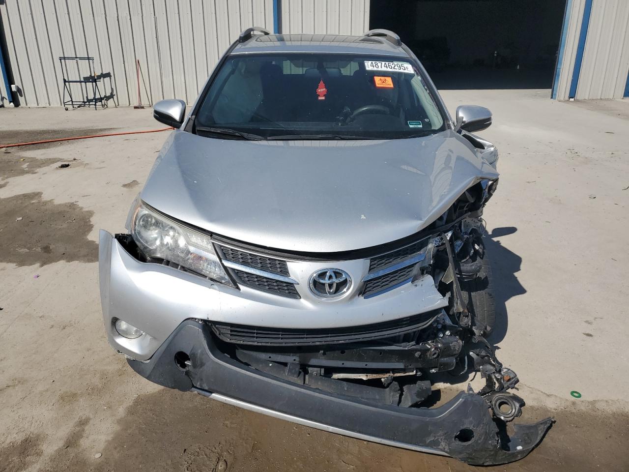 2015 Toyota RAV 4 VIN JTMWFREV4FD051679 Copart auction photo, front end damage thumbnail 5