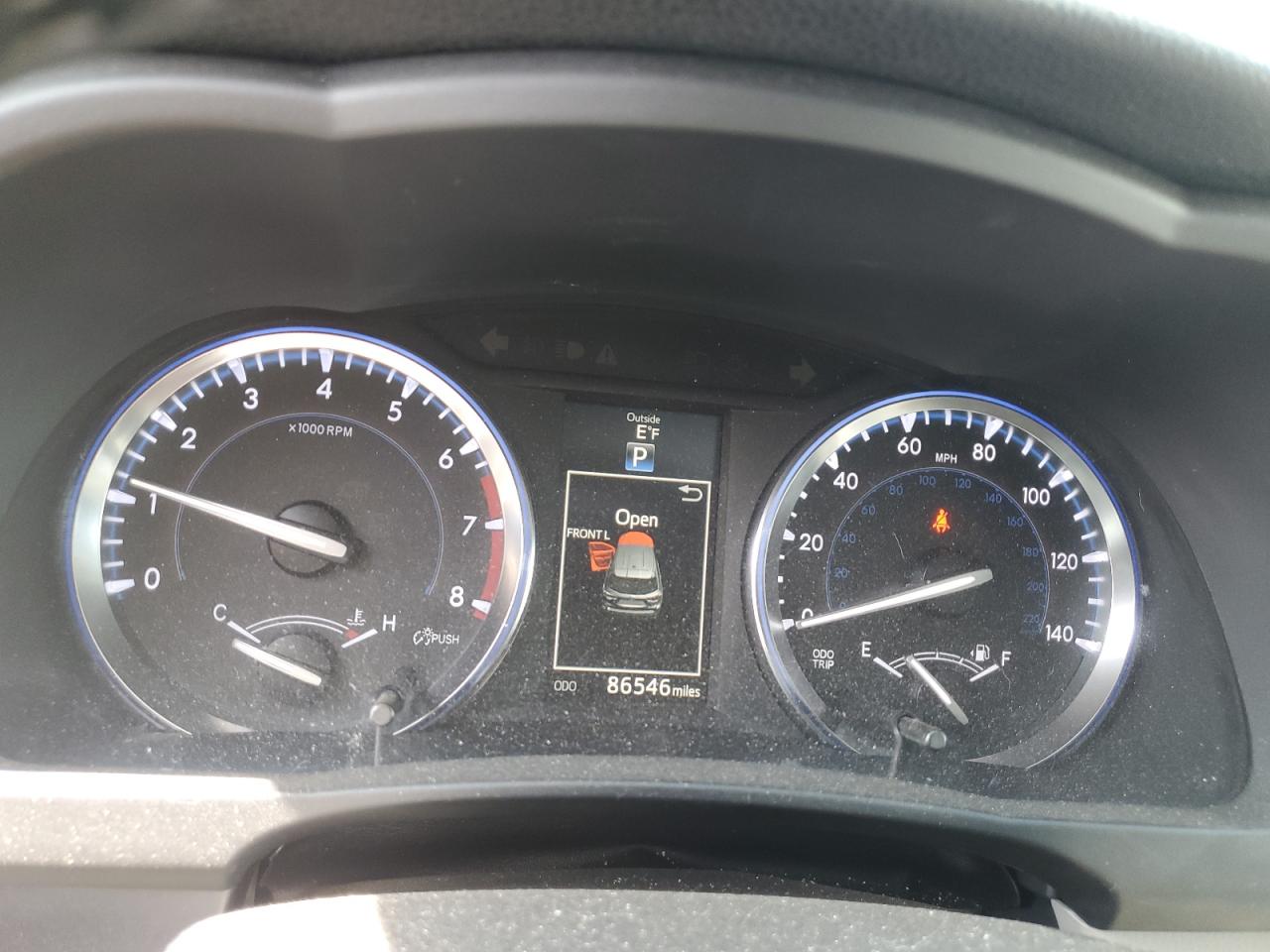 2014 Toyota Highlander VIN 5TDJKRFH1ES060843 Copart auction photo, hail damage thumbnail 9