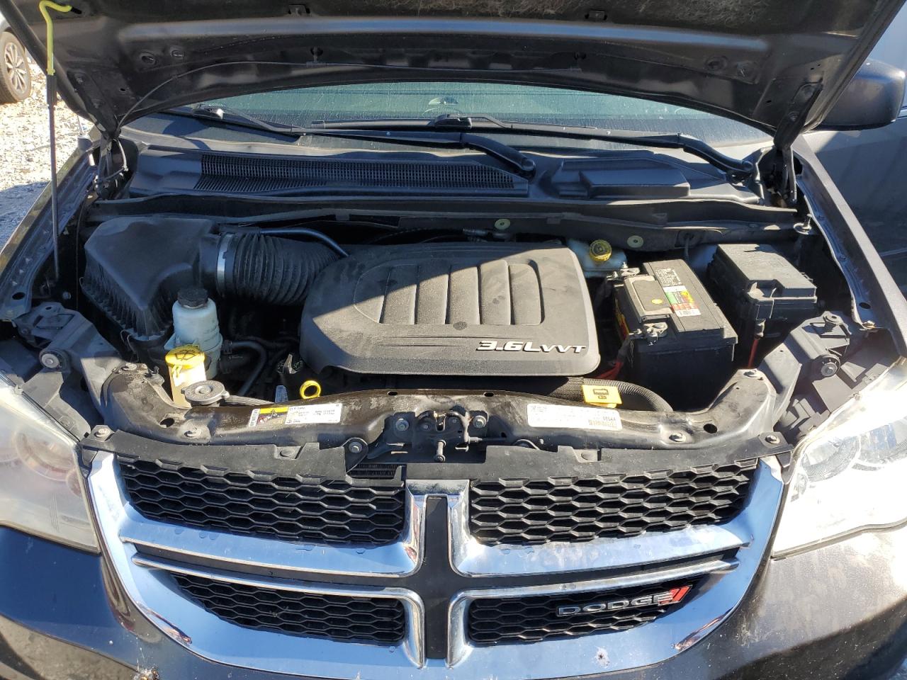 2017 Dodge Caravan VIN 2C4RDGCG5HR716133 Copart auction photo, rear end / side damage thumbnail 12