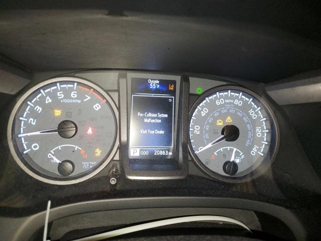 2022 Toyota Tacoma VIN 3TMCZ5AN1NM454045 Copart auction photo, front end / minor dent/scratches damage thumbnail 9