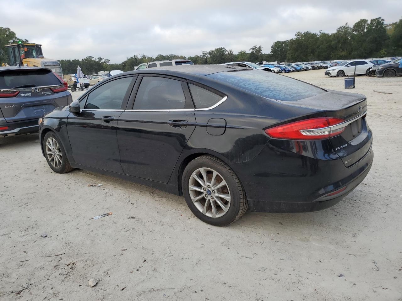 2017 Ford Fusion VIN 3FA6P0H7XHR372115 Copart auction photo, minor dent/scratches damage thumbnail 2