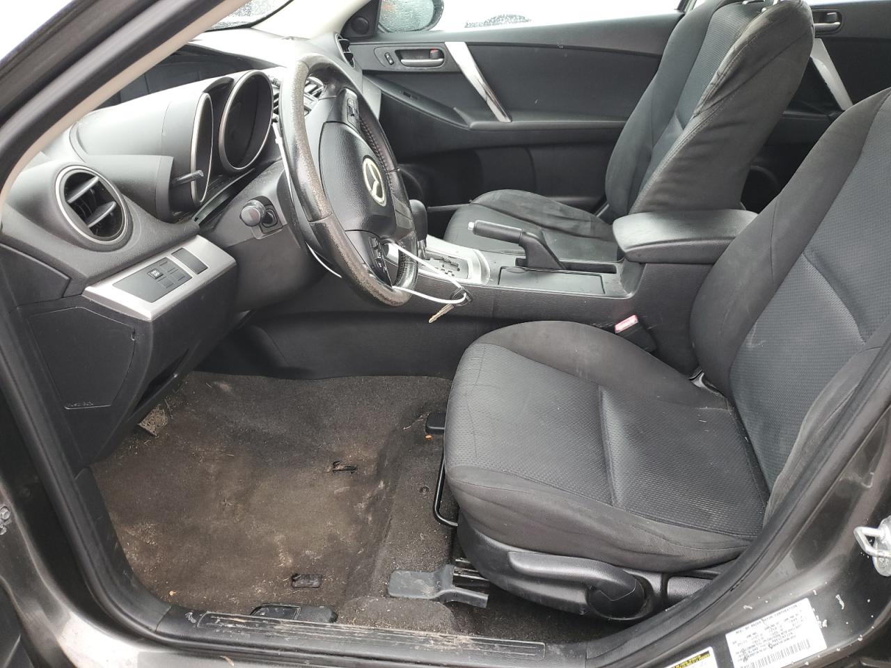2011 Mazda 3 VIN JM1BL1K69B1448158 Copart auction photo, front end damage thumbnail 7
