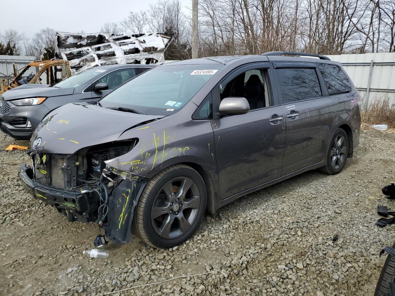 2015 Toyota Sienna VIN 5TDXK3DC2FS675658