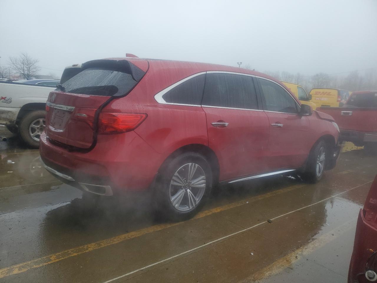 2020 Acura MDX VIN 5J8YD3H3XLL001880 Copart auction photo, front end damage thumbnail 3