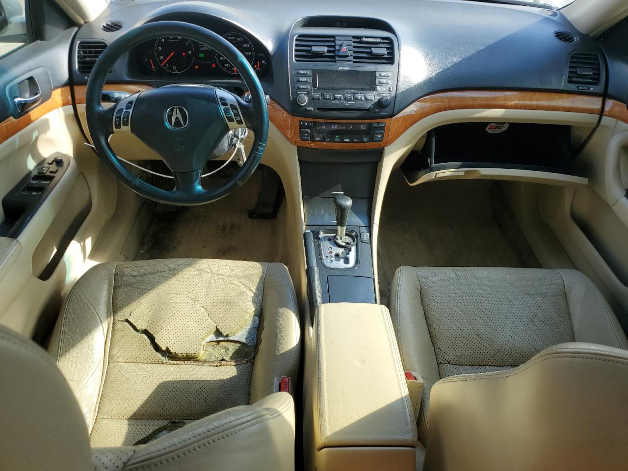2005 Acura TSX VIN JH4CL96875C026508 Copart auction photo, front end damage thumbnail 8
