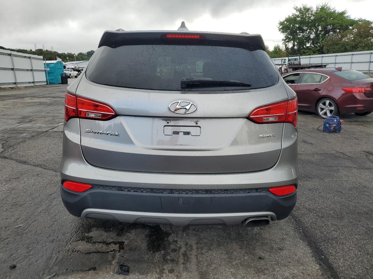 2013 Hyundai Santa Fe VIN 5XYZU3LB8DG014660 Copart auction photo, normal wear damage thumbnail 6
