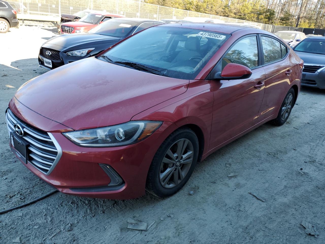 2017 Hyundai Elantra VIN 5NPD84LF6HH017627