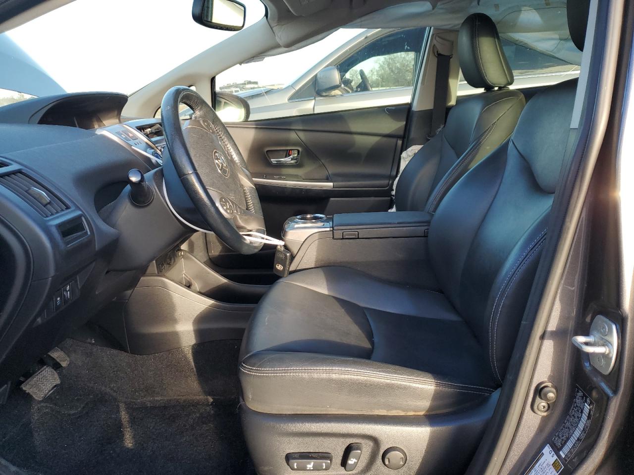 2015 Toyota Prius VIN JTDZN3EU7FJ016785 Copart auction photo, side damage thumbnail 7