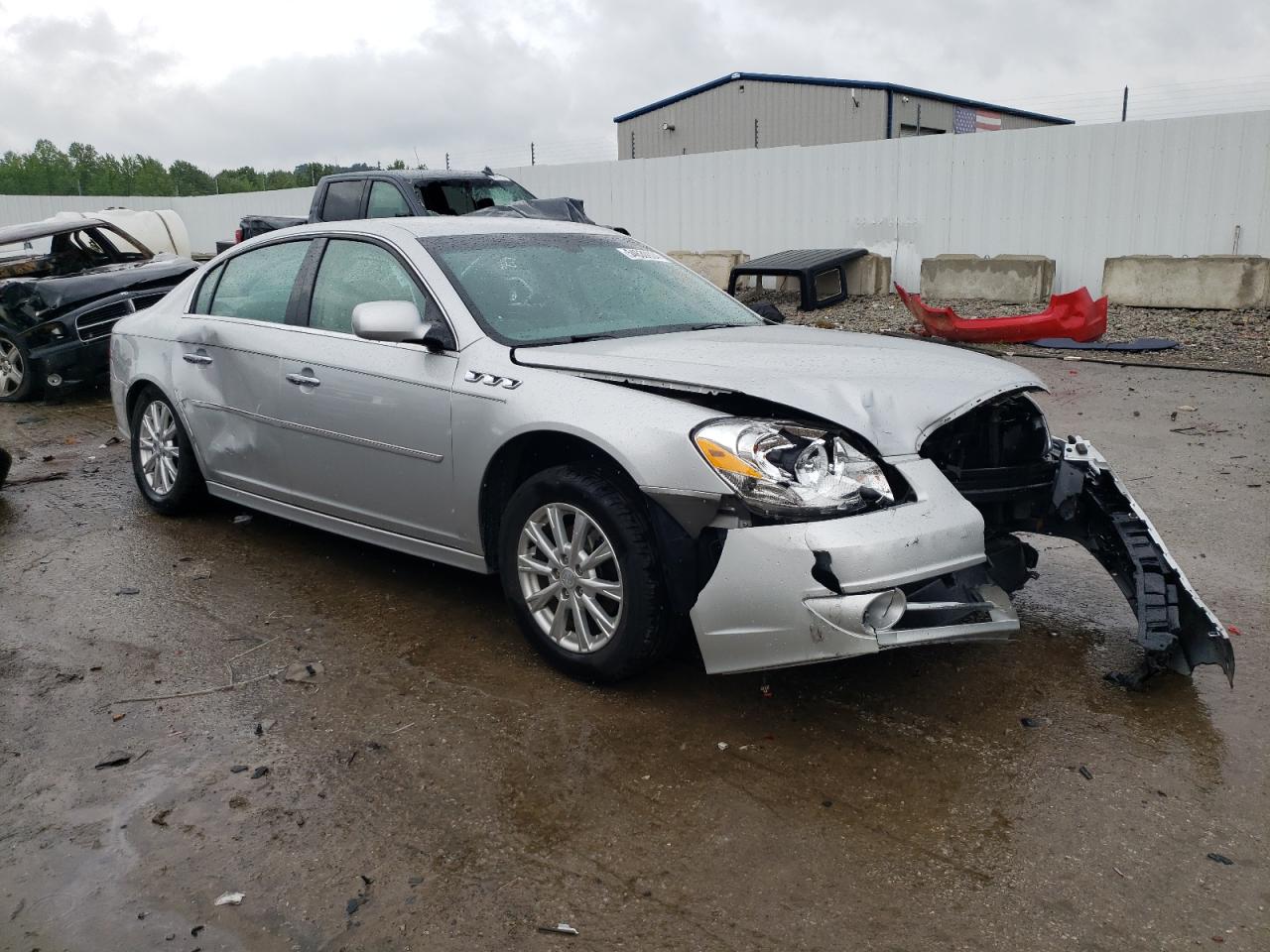 2011 Buick Lucerne VIN 1G4HC5EM4BU152549 Copart auction photo, all over / undercarriage damage thumbnail 4