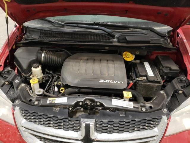 2014 Dodge Caravan VIN 2C4RDGBG1ER355531 Copart auction photo, side damage thumbnail 12