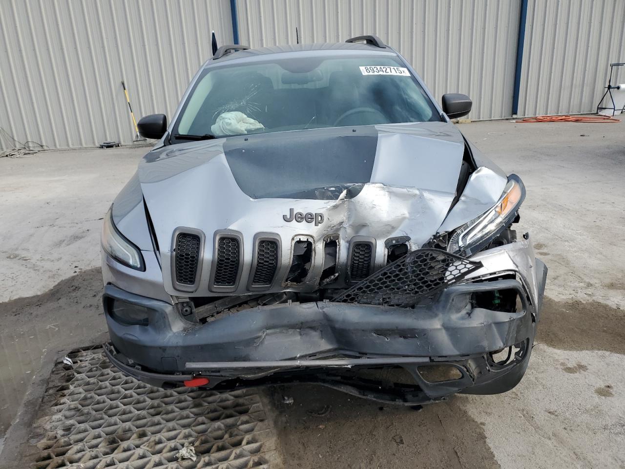 2014 Jeep Cherokee VIN 1C4PJMBS8EW232013 Copart auction photo, front end damage thumbnail 5