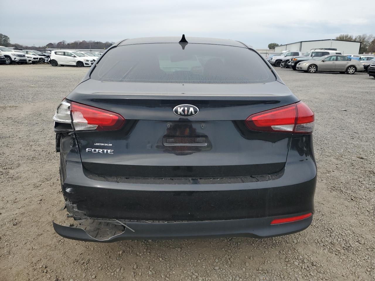 2017 KIA Forte VIN 3KPFK4A76HE072282 Copart auction photo, rear end damage thumbnail 6