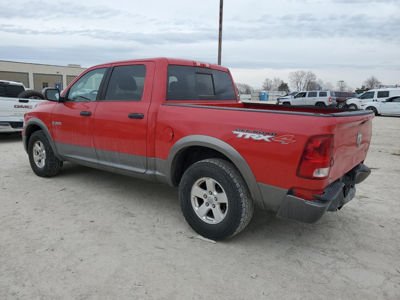 2010 Dodge RAM VIN 1D7RV1CP5AS109850 Copart auction photo, rear end / minor dent/scratches damage thumbnail 2