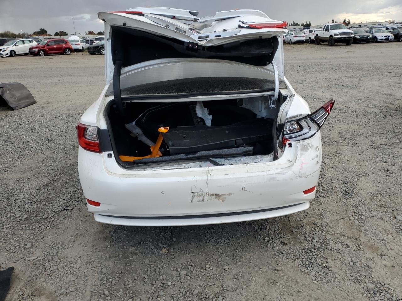 2017 Lexus ES VIN JTHBW1GG0H2145117 Copart auction photo, rear end damage thumbnail 6