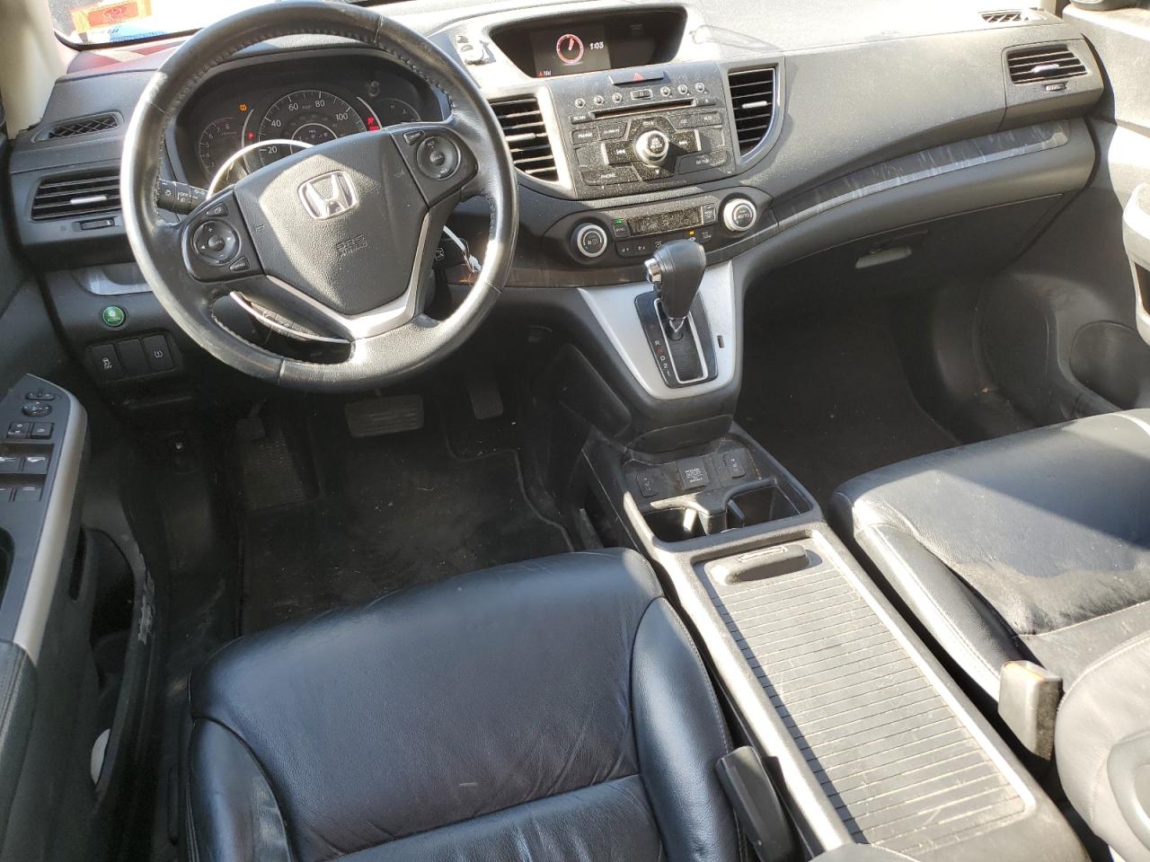 2014 Honda CR-V VIN 2HKRM4H7XEH684585 Copart auction photo, front end damage thumbnail 8