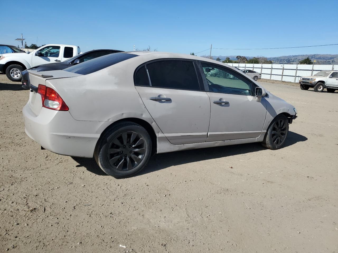 2009 Honda Civic VIN 2HGFA16879H518787 Copart auction photo, front end / side damage thumbnail 3