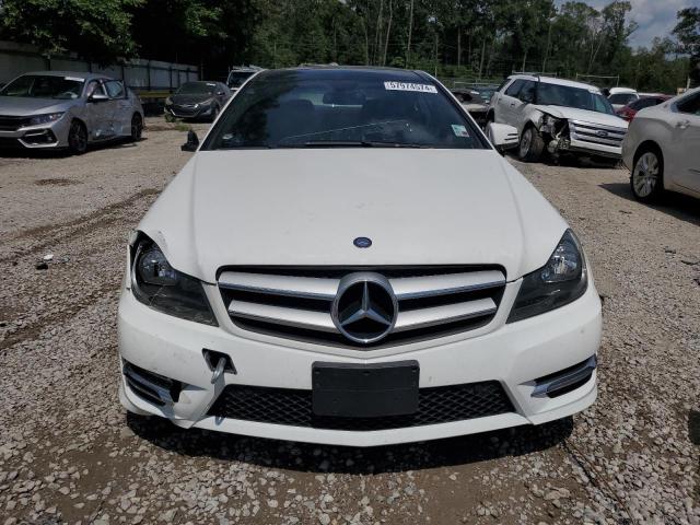 2013 Mercedes-Benz C-klasse VIN WDDGJ4HB8DG023991 Copart auction photo, front end damage thumbnail 5