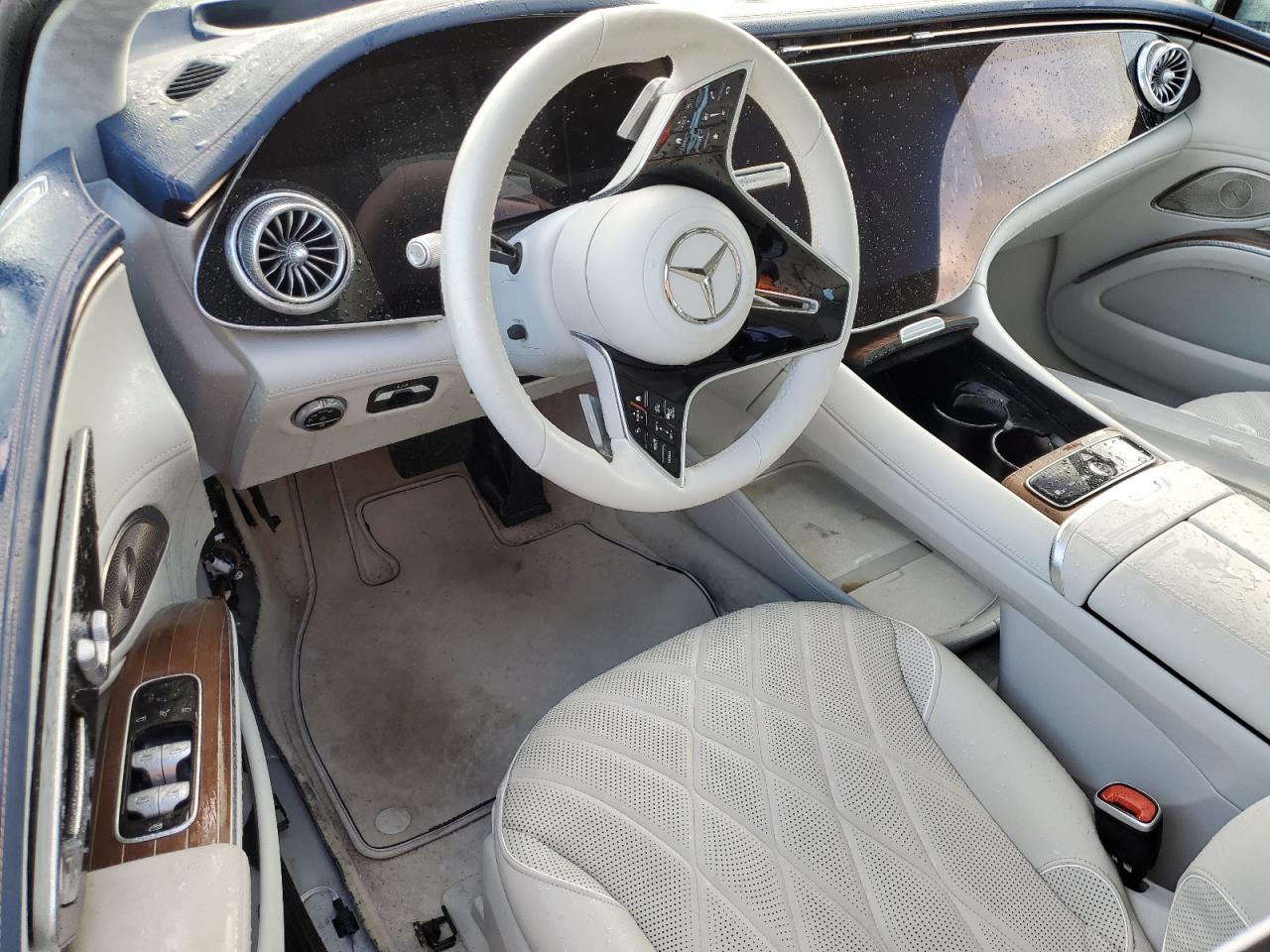 2022 Mercedes-Benz EQS VIN W1KCG4EB4NA012024 Copart auction photo, water/flood damage thumbnail 8