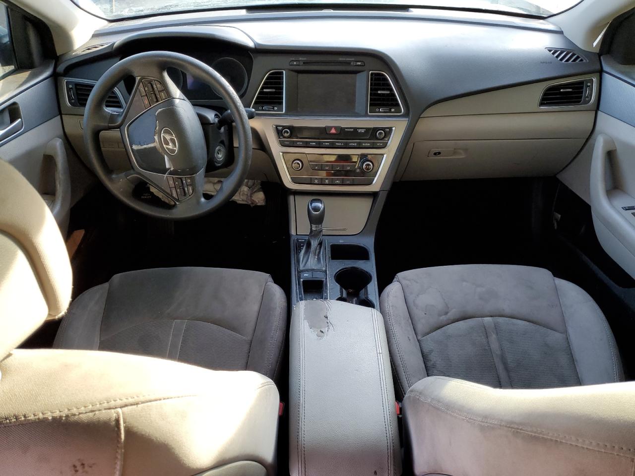 2017 Hyundai Sonata VIN 5NPE24AFXHH542179 Copart auction photo, front end damage thumbnail 8