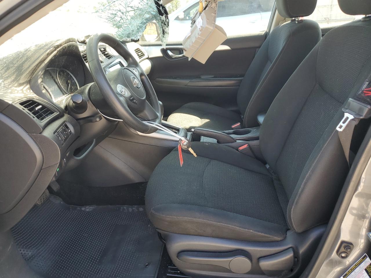 2019 Nissan Sentra VIN 3N1AB7AP5KY347211 Copart auction photo, top/roof damage thumbnail 7