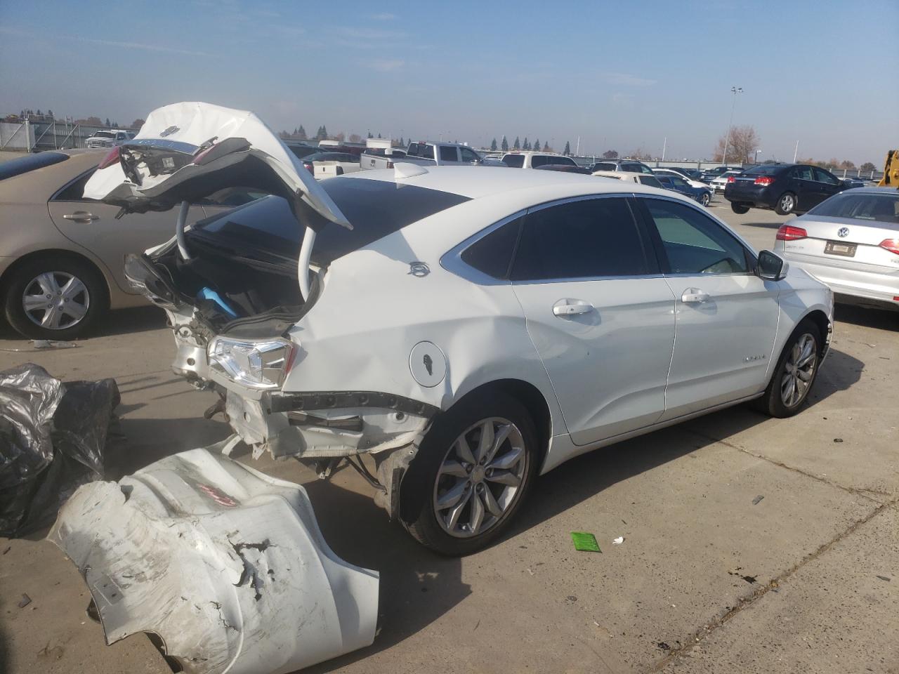 2019 Chevrolet Impala VIN 2G11Z5SA1K9151055 Copart auction photo, rear end / front end damage thumbnail 3