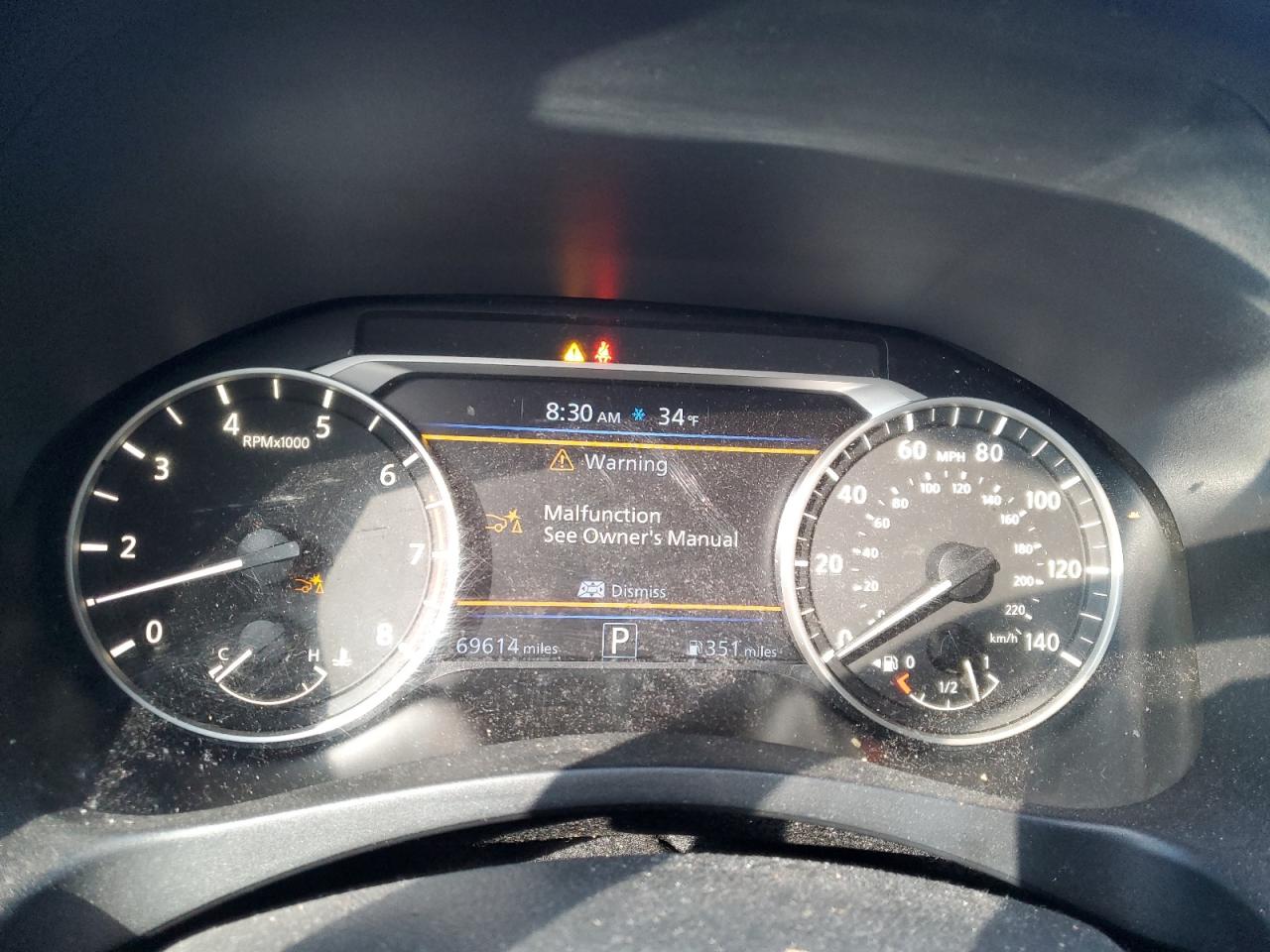 2020 Nissan Altima VIN 1N4BL4BV5LC165910 Copart auction photo, rear end damage thumbnail 9