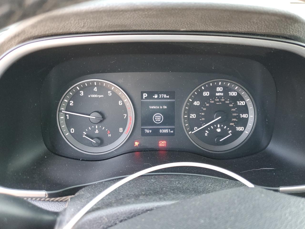 2019 Hyundai Tucson VIN KM8J33AL4KU973279 Copart auction photo, front end / minor dent/scratches damage thumbnail 9
